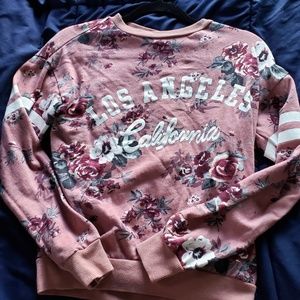 Los Angeles California floral print